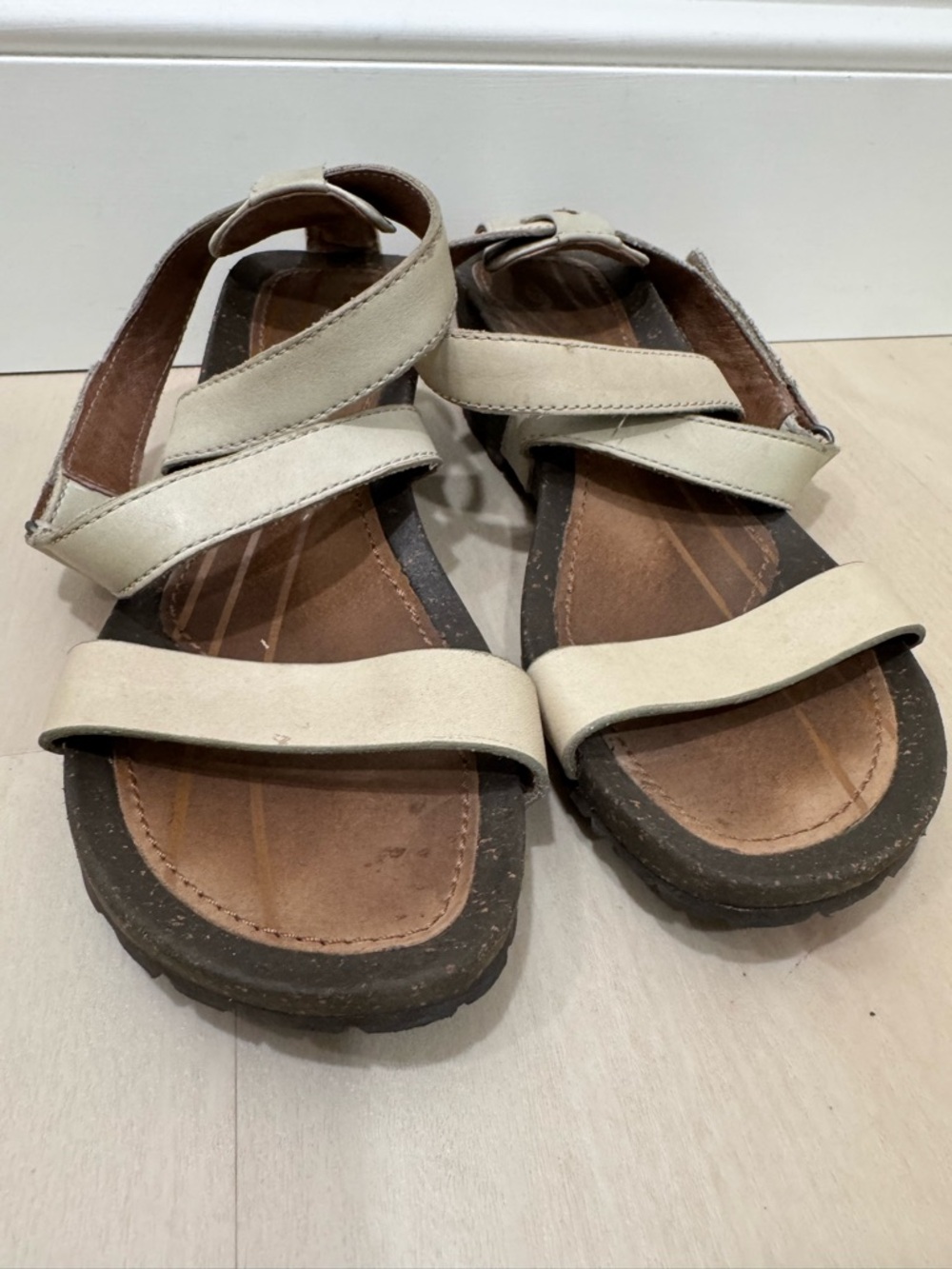 Teva Cabrillo Strap Wedge Sandal Women's 7 Brown Tan 1007732 Outdoor Athleisure - Picture 6 of 13